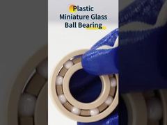 6205 Plastik rulman PEEK Races ZrO2 topları ile tutun Derin oluklu top rulmanlar 25x52x15 mm