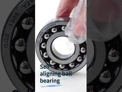 Çift Sıra Paslanmaz Çelik S1305 1305 Kendinden Hizalı Bilyalı Rulman, Keçesiz rulmanlar 25x62x17mm