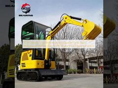 R319 Çinli 1 Ton Mini Kazıcısı Tedarikçisi Çiftlik Kullanılmış Miniexcavadora EPA Euro 5 EPA Motor Mini Kazıcısı Kazıcısı