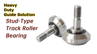 Ağır Hizmet Kılavuz Mekanizmaları için Saplamalı Tip İzleme Makaralı Rulman (Entegre Cıvata Şaftlı, Contalı)