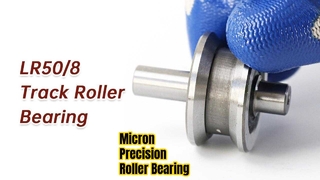 GUDEL V Kılavuz Raylı Makaralı Rulman LR50/8 NPPU (V-Yivli Hassas Kılavuz Tekerlek Rulmanı)