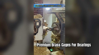 CA Oynak Makaralı Rulmanlar için Yüksek Mukavemetli Pirinç Kafes