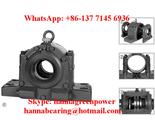 satın al HFOE 218 BL Plummer Block With Oil Conveying Ring For PA Fan 90x410x250mm Çevrimiçi üretim