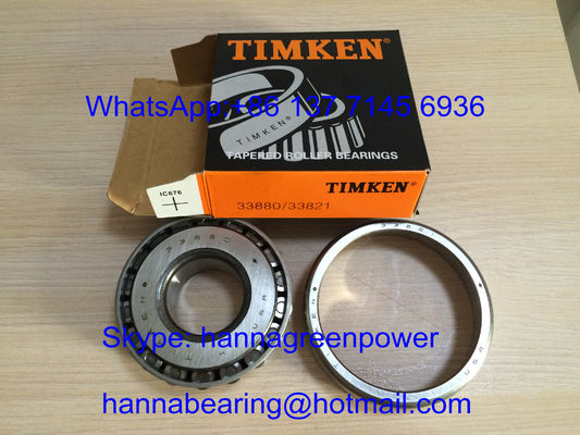 satın al 33880 / 33821 Tek Satır Inç Boyut Tapered Roller Bearing 38.1*95.25*27.783 mm Çevrimiçi üretim