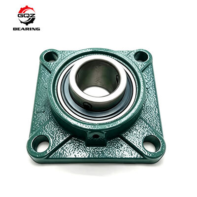 satın almak LKF206-2F Square 4-Bolt Flange Bearing Unit, Taper Bore + H2306 Sleeve, Double 2F Anti-Mud Seals Çevrimiçi üretim