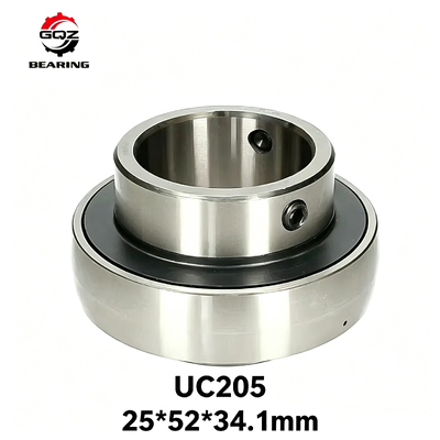 satın almak UC205 Takım Bilyalı Rulman 25mm Delik Kendinden Ayarlı Küresel Rulman Tarım Makineleri Konveyör Ekipmanları İçin Çevrimiçi üretim