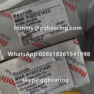 satın al Rexroth R165121420 Çelik malzemesi Flange Tipi Standart Uzunluk Standart Yükseklik Koşucu Blok Çevrimiçi üretim