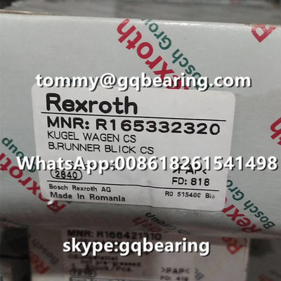 satın al Rexroth R165332320 Çelik Malzeme Flange Tipi Standart Uzunluk Standart Yükseklik Doğrusal Blok Çevrimiçi üretim