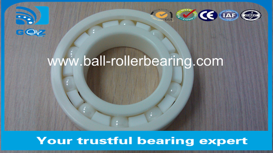 6007CE Deep Groove Ceramic Ball Bearings ISO9001 Sertifikasyonu 35 X 62 X 14 mm