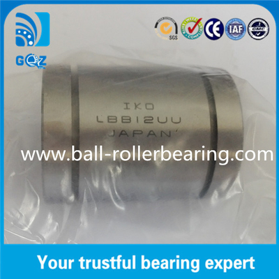 Orijinal LBB12UU Doğrusal Hareket Lageri OD 31.75mm ISO9001 Sertifikası