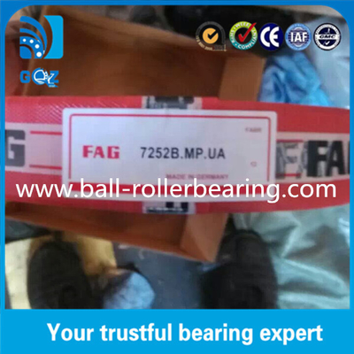 Mül endüstrisi Büyük açılı temas küre rulmanı 260 X 480 X 80 mm 7252B MP UA