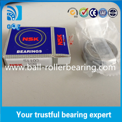 OD 30mm Teel Kafes Top İtki Lageri 51103 Ağır Yük ISO9001 Sertifikasyonu
