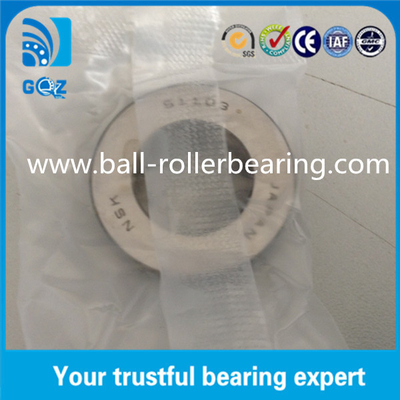 OD 30mm Teel Kafes Top İtki Lageri 51103 Ağır Yük ISO9001 Sertifikasyonu
