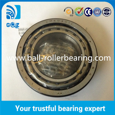 Ağır yüklü konik rulo karavan tekerlek rulmanları LM603049 / LM603011