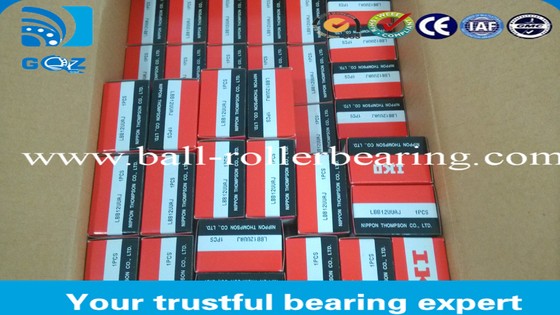 GCr15 Yuvarlak gövde doğrusal hareketli top rulmanları LM35UU 35 X 52 X 70 mm