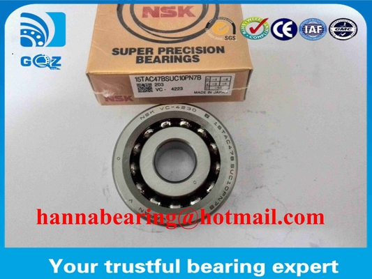 45TAC100BSUC10PN7B Süper hassasiyetli açılı konakt itme top rulmanları 45x100x20mm