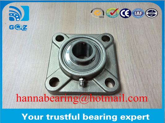 Uzun Dayanıklılık Dört Bolt Flanged Housing SSUCF203 Yastık Blok 17x86x33.3mm
