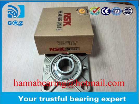 Uzun Dayanıklılık Dört Bolt Flanged Housing SSUCF203 Yastık Blok 17x86x33.3mm