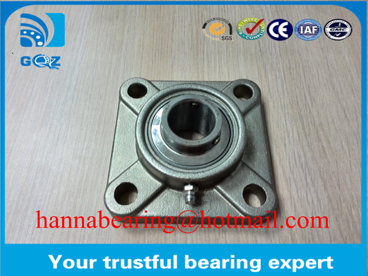 SSUCF204 Kare Yastık Blok Taşıma Paslanmaz Çelik Malzemesi Yüksek Hassasiyet 20x86x33.3mm