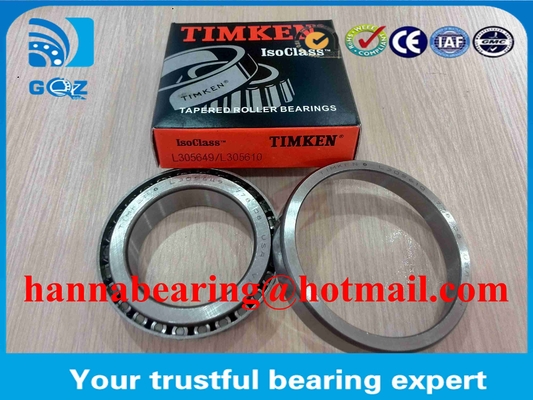 L305648/613 Tek sıra konik rulo rulmanları 49.987x83.337x18.255mm