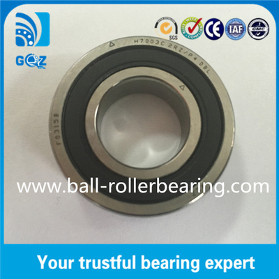 Arka arkaya çiftgen açılı temas topu rulmanı H7003C 2RZ/P4 DBL 17*35*10