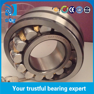 Brass Cage Oil Groove Spherical Roller Bearing 22313CA/W33 3800 r/min Hız iç çapı 65mm