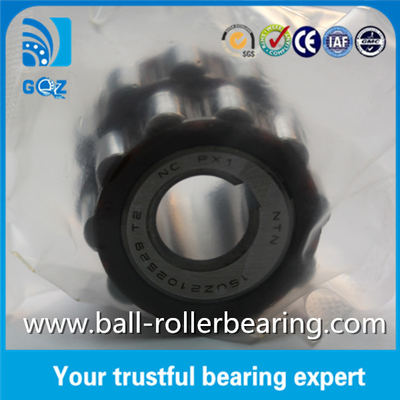 Gcr15 Çelik Yüksek hassasiyetli eksantrik rulman Nylon kafesi NTN 15UZ2102529T2