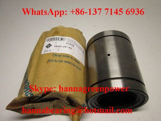 Korozyona dayanıklı KBZ12-PP Doğrusal Kürüklü Top Taşıyıcısı 19.05x31.75x41.275mm