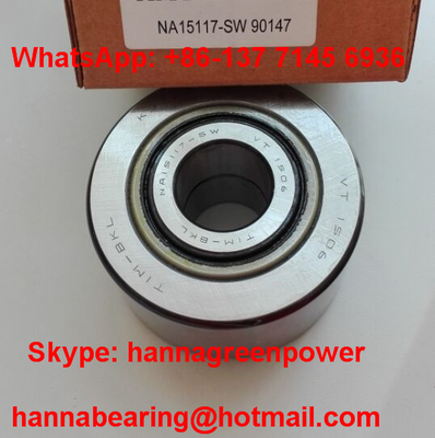 NA15117SW-90147 Çift Sıralı Taper Roller Lageri 1.17x3.5x2Inch
