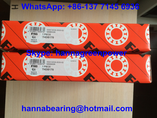 T4DB190 Bir Sıralı Ekskavatör için Taper Roller Lageri 190x260x37mm