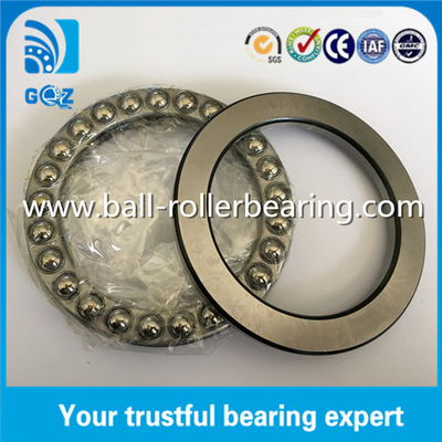 Chrome çelik 25 top itme top rulmanı 51120 İyi performans 100*135*25mm