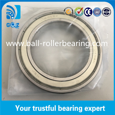 Metal kalkanlı C3 açıklıklı derin oluklu top rulmanı NSK 6015ZZ C3