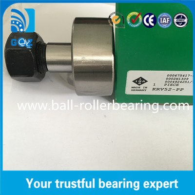 KRV52-PP Metrik Stud Tipi Cam Takipçisi Track Roller Ball Bearing52mm KRV52PP