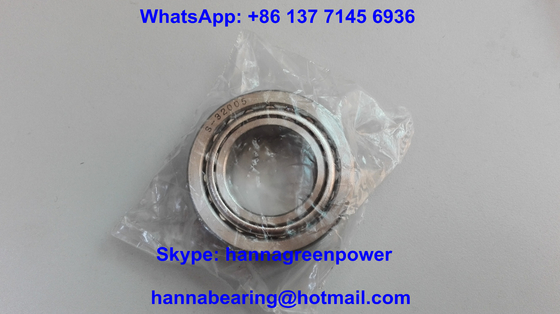 SS32005 Paslanmaz çelik tek sıra konik rulo rulmanları S -32005 25x47x15mm
