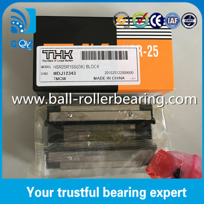 THK HSR25R1SS Doğrusal kaydırma rulmanları HSR -25 40mm Yüksek hassasiyetli rulman