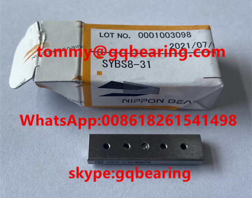 NB SYBS8-31 Miniatür Slide Nippon SYBS 8-31 Paslanmaz Çelik Malzeme Precision Lineer Blok