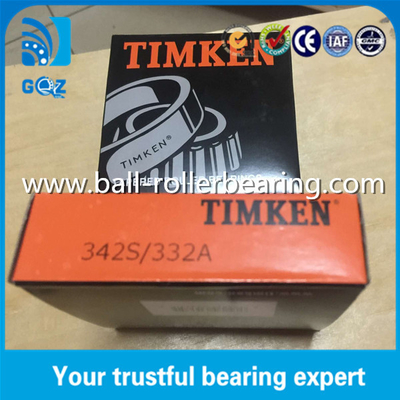 Chrome Çelik kapalı konik rulo rulmanı TIMKEN 342-S / 332A