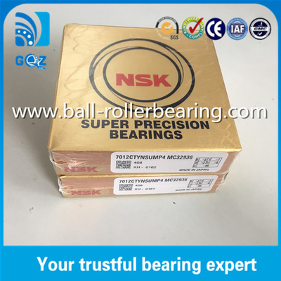 P4 hassas NSK Süper hassas rulmanlar açısal temas 7012CTYNSUMP4 60*95*18mm