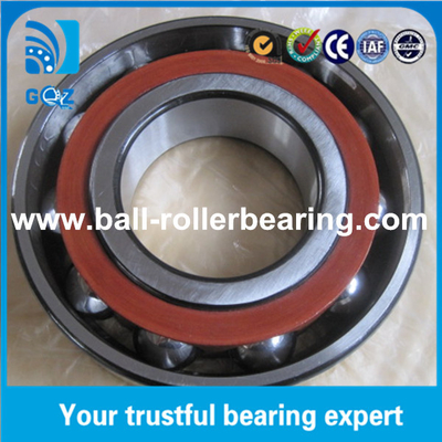 Gcr15 Karbon Çelik / 7412 BM Paslanmaz Çelik 60 X 150 X 35 mm açılı temas topu rulmanı