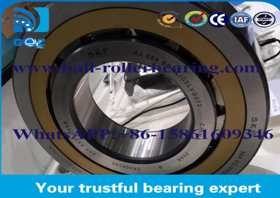 HRC60 - HRC65 Silindrik Rol Çekim Lageri, Kapalı Rol Lageri SKF NJ324 ECML