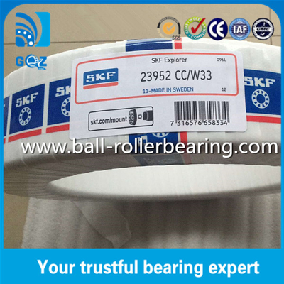 Çelik Kafes Yağ Çukur Küresel Rol rulman Kendini Hizalayan Rol rulmanları SKF 23952 CC / W33