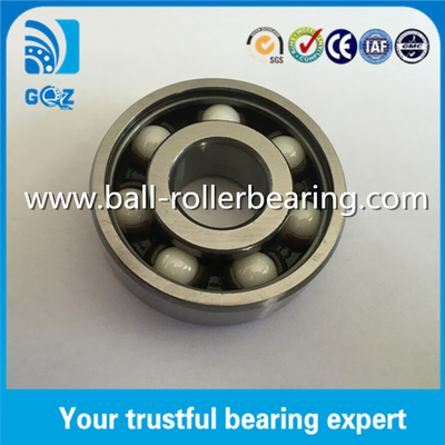 C3 Açıklık Polyamide kafes 6302 Hibrit Keramik Top rulmanları ZrO2 Keramik toplar 6302 TNH/HC5C3