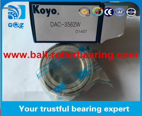 DAC3562W Otomobil rulmanları, Hyundai Toyota Otomobil parçaları için Otomobil tekerlek merkezi rulmanları DAC356180040 35 x 61.8 x 40 mm