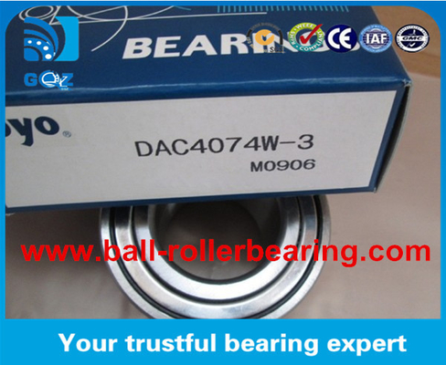 koyo DAC Otomobil rulmanları, çift sıra radyal top rulmanı DAC4074W-3 toyota corolla 90363-40066 için DAC4074W-3