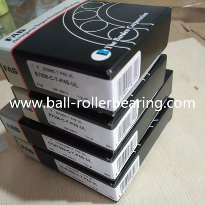 Bakelit Kafesleri açısal temas topu rulmanı P4S Precision FAG B7006-C-T-P4S-UL