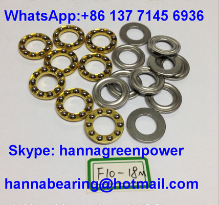 F10-18M Bakır Kafes Miniatür İtme Top Taşıyıcısı 10x18x5.5mm Çukurlu
