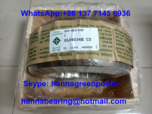 SL06036E C3 Kendi kendine hizalı Çift Sıralı Silindrik Rol rulman 180*280*120 mm