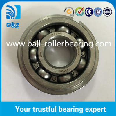 Grease Lubrication NSK 6304NR Deep Groove Ball Bearing with Snap Ring Open type İç çapı 20mm
