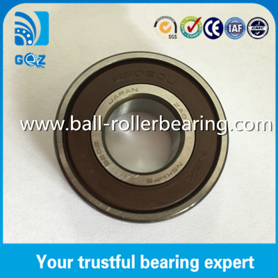 Kauçuk Mühürleme Chrome Çelik Derin Çukurlu Top Taşıma NSK 6202DDU 6202DDUCM