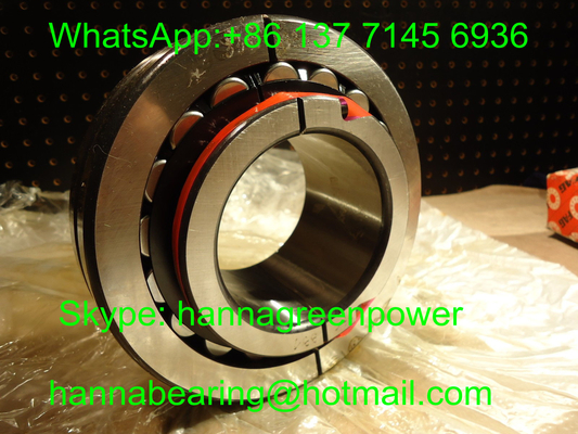 222S.307 Polyamide Kafes Bölünmüş Küresel Rol rulman Taşıma 87.313 x 180 x 46 mm